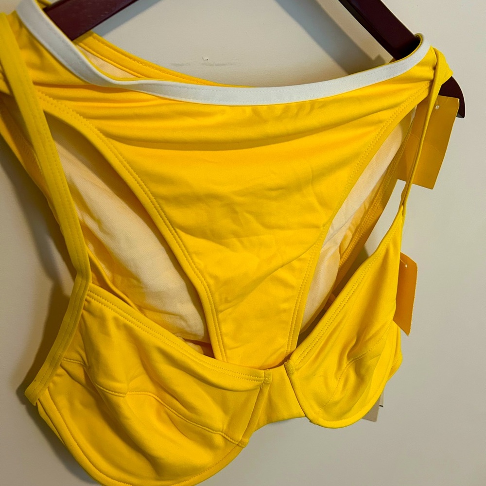 Nautica Original Vintage Style Yellow Bikini